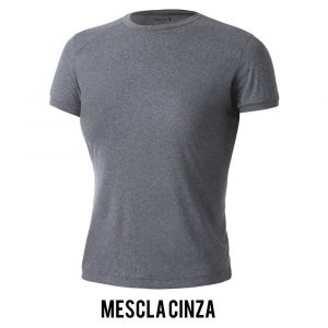 Camiseta Solo Ion Lite Feminina - Mescla Cinza - MC